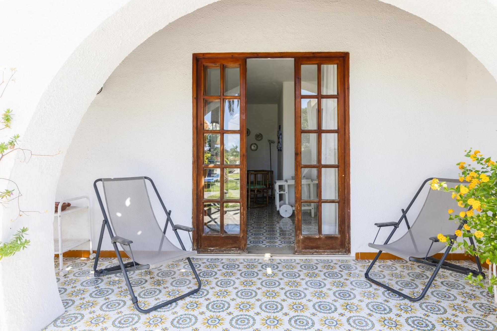Villetta Con Giardino Esclusivo Di 1000 Mq, Piscina, Tennis, Calcio, Bocce Forio di Ischia Kültér fotó