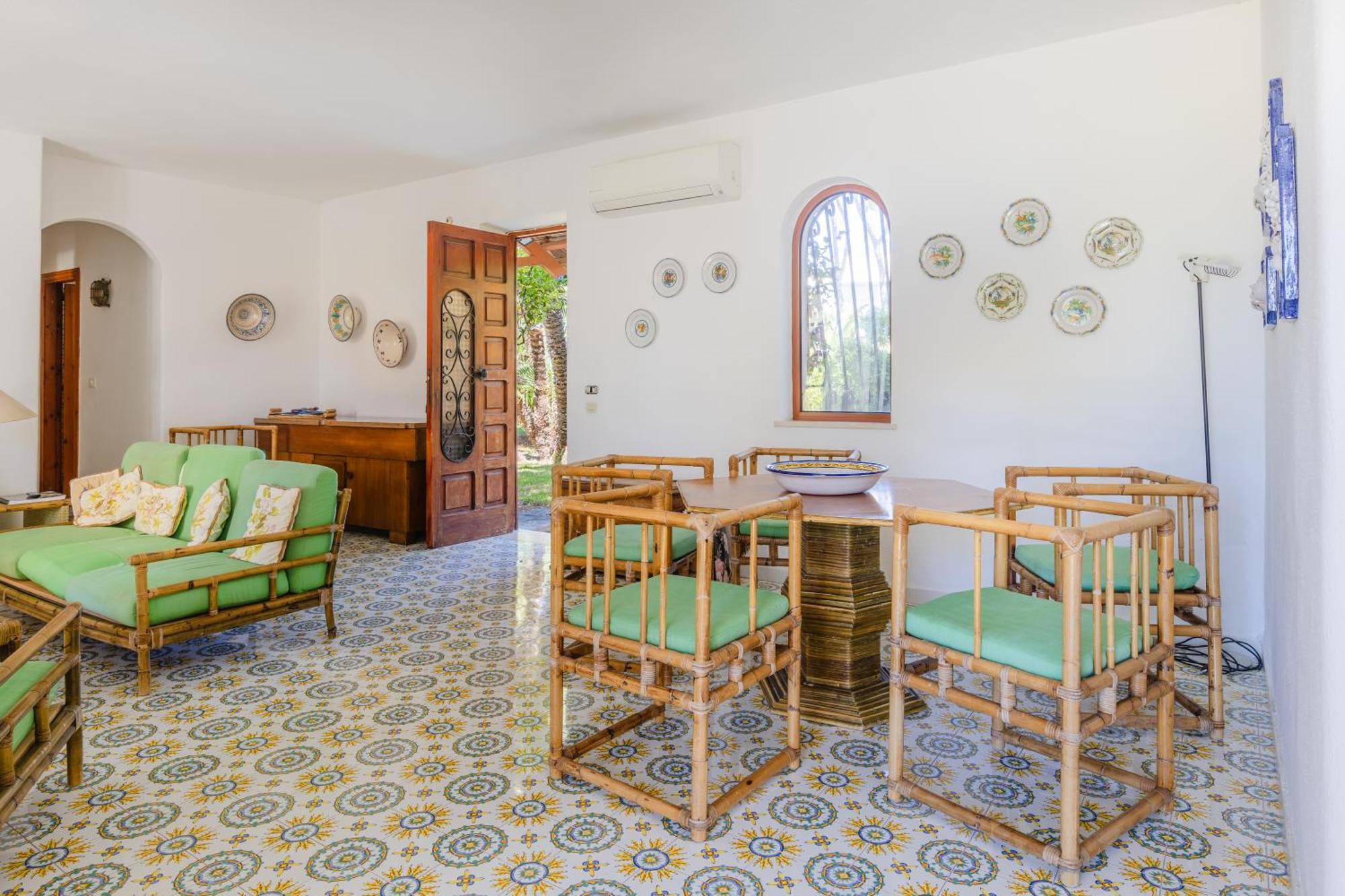Villetta Con Giardino Esclusivo Di 1000 Mq, Piscina, Tennis, Calcio, Bocce Forio di Ischia Kültér fotó